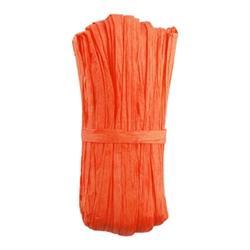 AussieSuperStore Art & Craft Essentials Paper Raffia 4cm Orange Paper Raffia 4cm Orange | Raffia Ribbon 9331468046516 VCRAF05